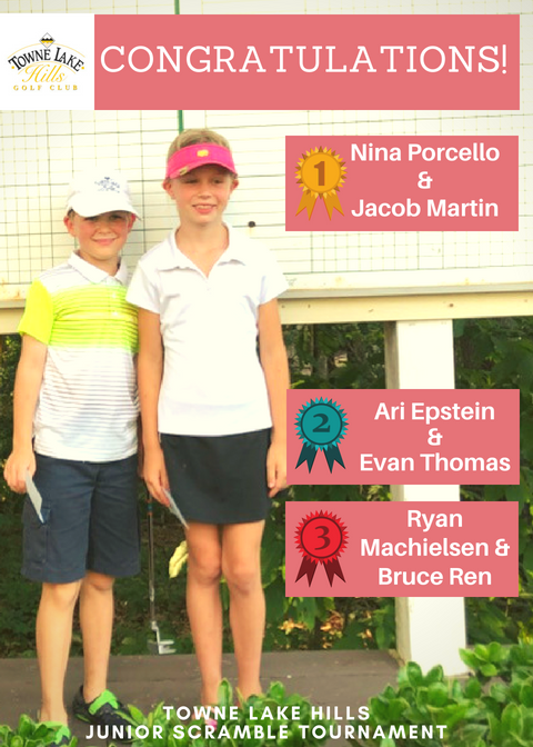 Towne Lake Hills - Junior's Scramble